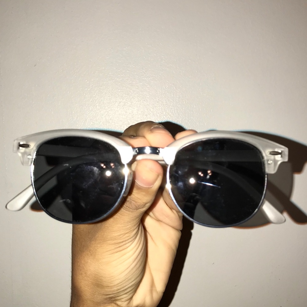 Clear Rim Sunglasses